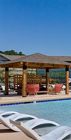 resort style pool