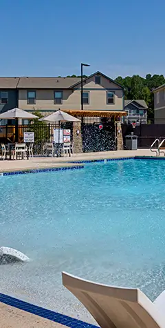 resort style pool